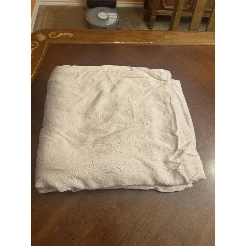 Luxome Split King Flat Bed Sheet 100%Bamboo Viscose Made In USA